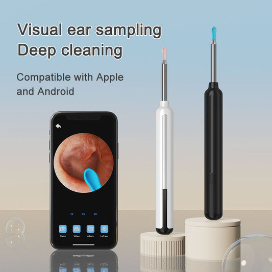 Ear Cleaner Camera with 6 Wax Scoops